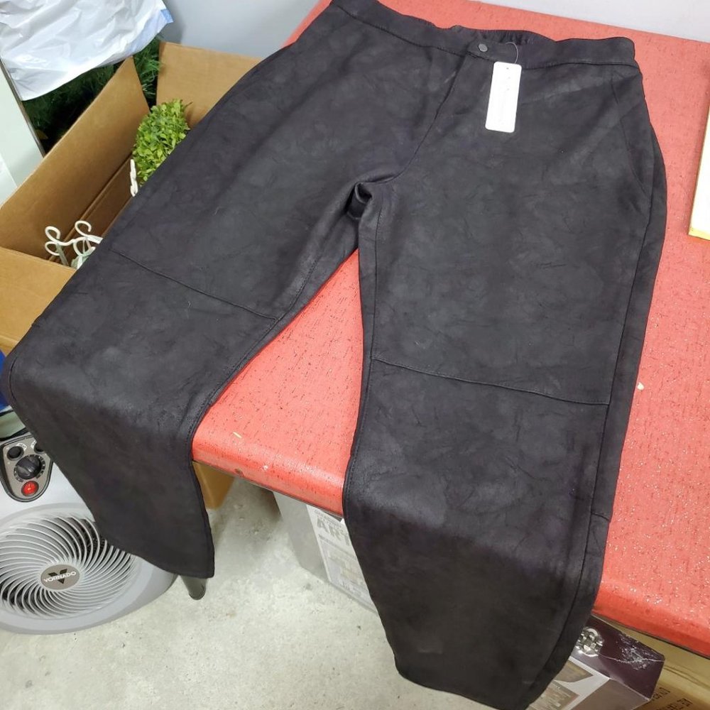 Soft Surroundings Faux Suede Pants